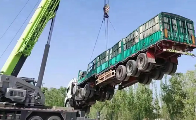 弋江区道路脱困救援案例